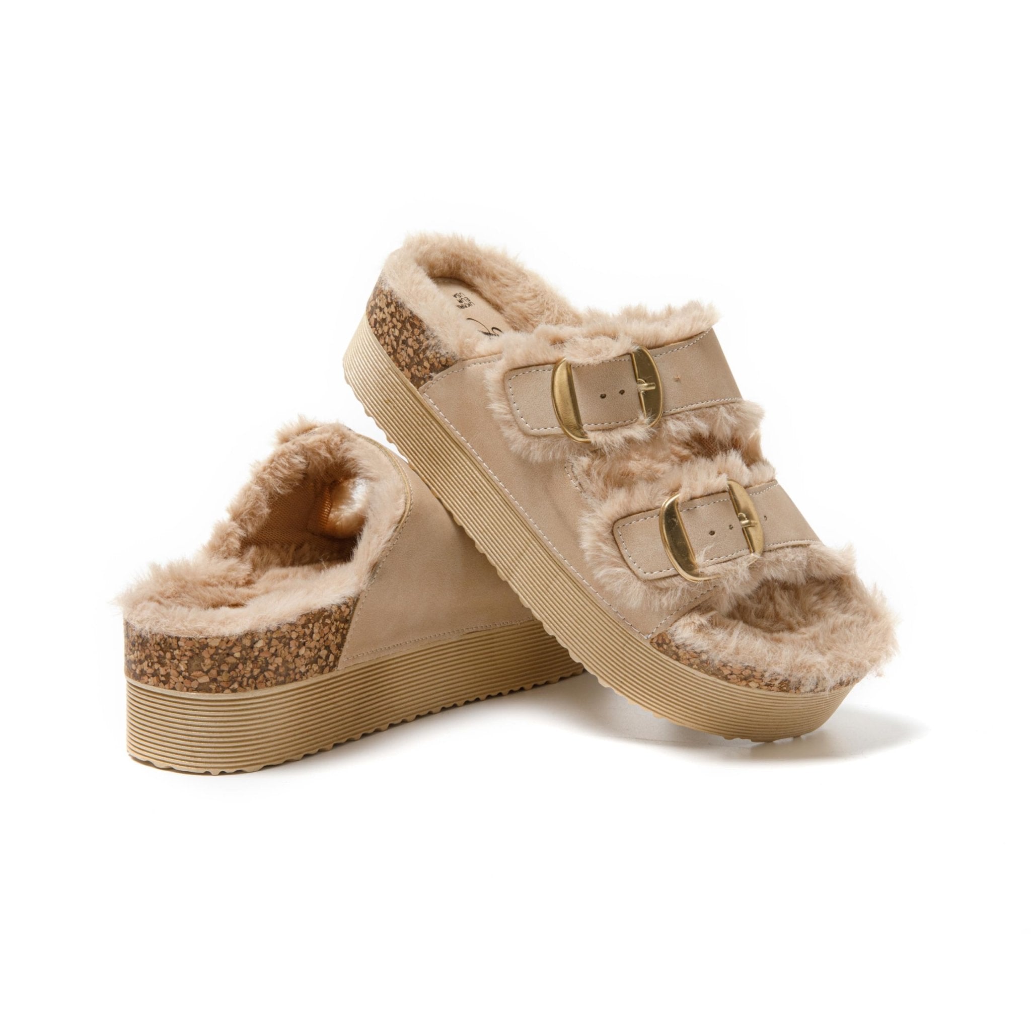 JOMIX Hausschuhe Damen Winter Clogs Gefüttert Warme Weiche Hausschuhe Pantoletten Bequeme Plüsch Memory Foam Rutschfeste Slippers