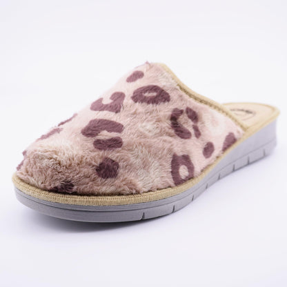 JOMIX Hausschuhe Damen Winter Pantoffeln Gefüttert Rutschfest Leicht Bequem Hüttenschuhe Weich Geschlossen mit Herzmuster Made in Italy