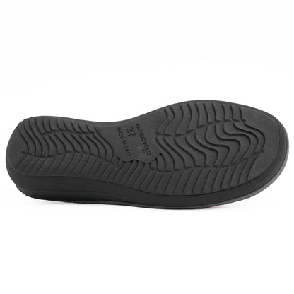 JOMIX Hausschuhe Damen Winter Pantoffeln Warme Gefütterte Pantoletten mit Fußbett Plüsch Slippers Rutschfest