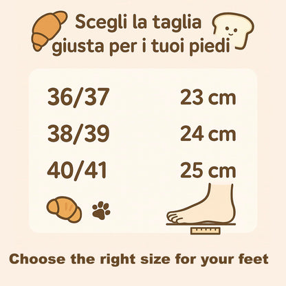 JOMIX Hausschuhe Damen Winter Warme Plüsch Gefüttert Pantoffeln Bequeme Lustige Slippers mit Brotmuster