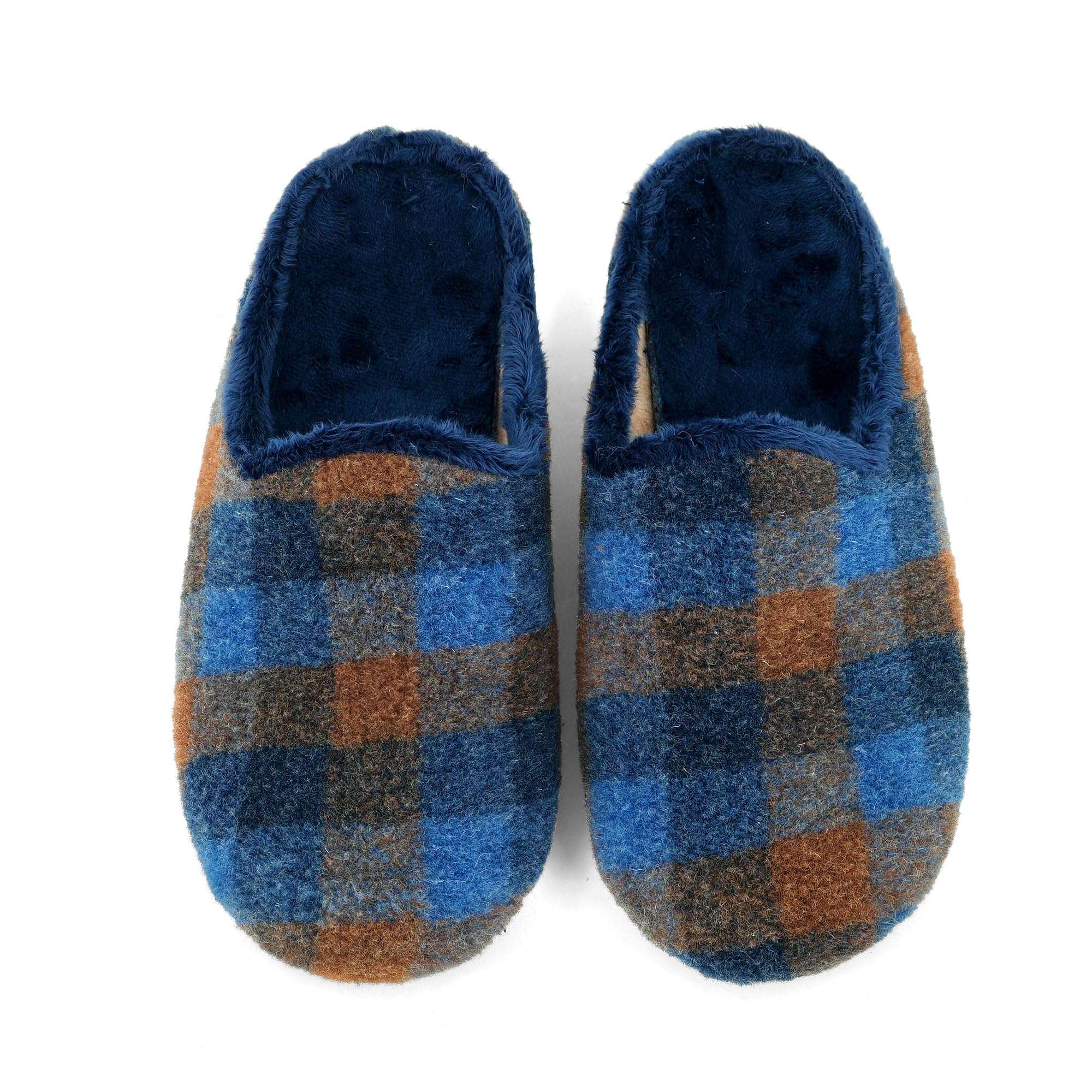 JOMIX Hausschuhe Herren Gefüttert Plüsch Clogs Winter Lammfell Pantoffeln Made in Spanien