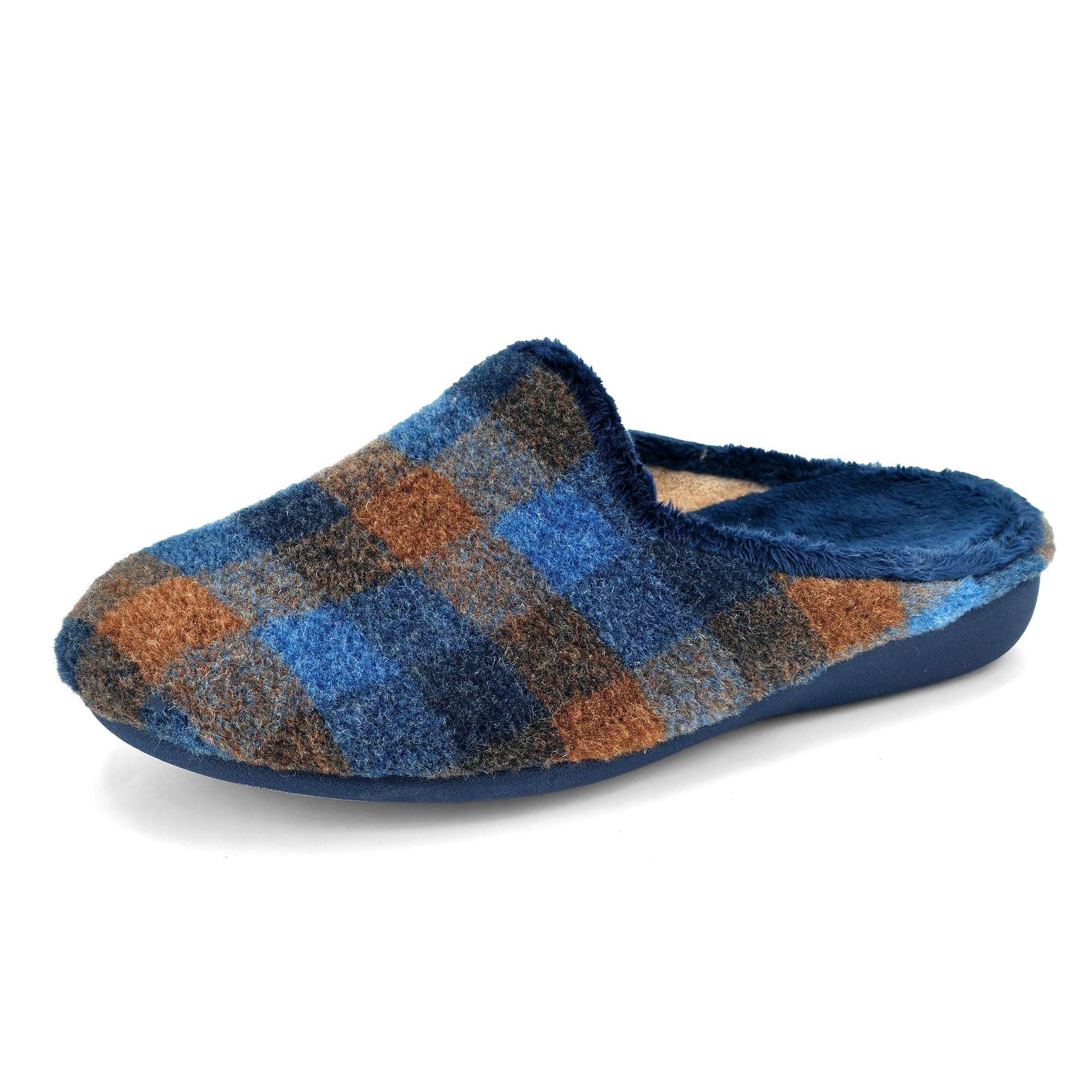 JOMIX Hausschuhe Herren Gefüttert Plüsch Clogs Winter Lammfell Pantoffeln Made in Spanien