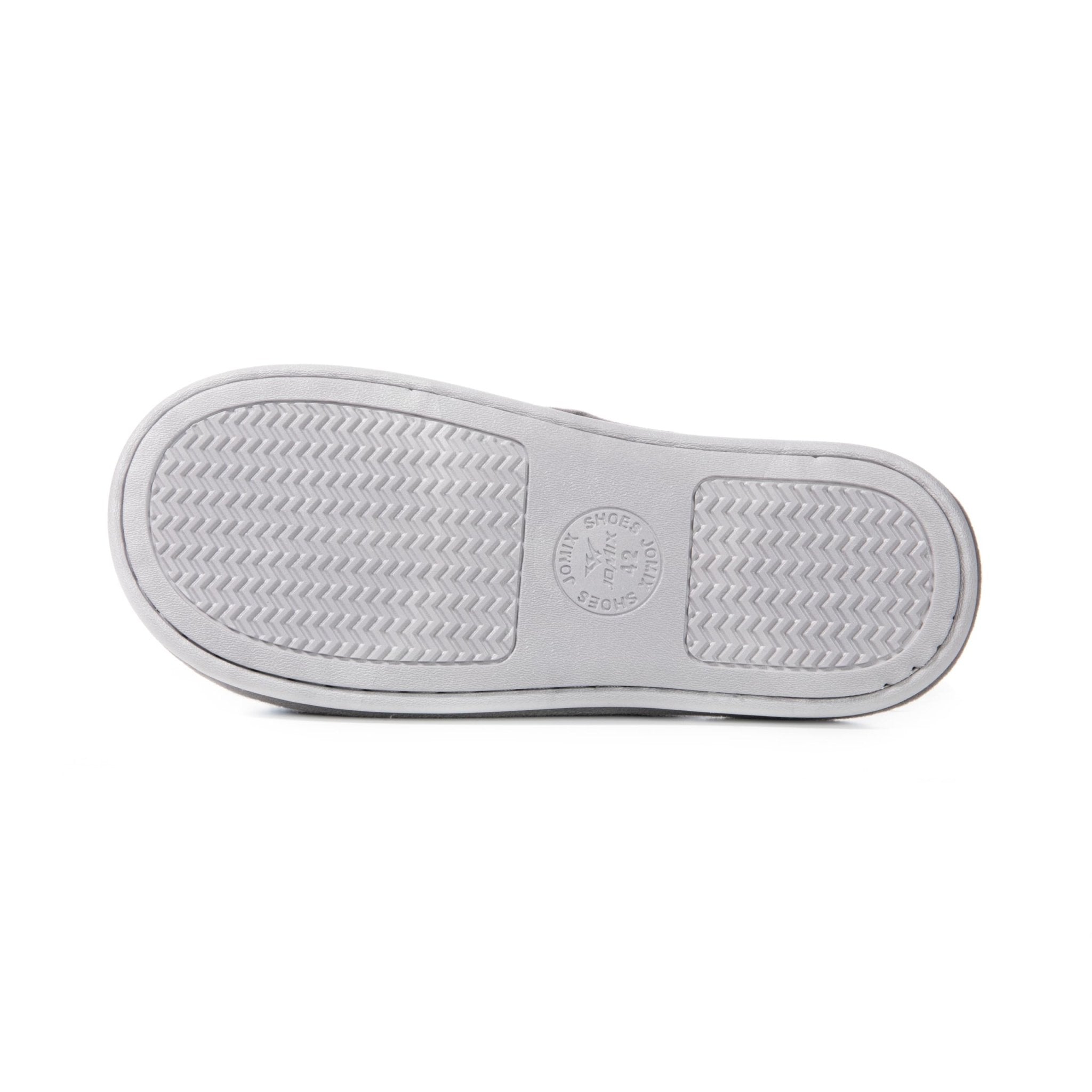 JOMIX Hausschuhe Herren Winter Warme Weiche Hausschuhe Pantoletten Bequeme Plüsch Memory Rutschfeste Slippers