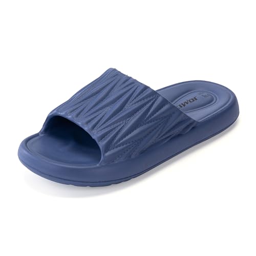 JOMIX Herren Badeschuhe Sommer Rutschfest Badeschlappen Badelatschen Leicht Eva Slipper Weich Schlappen Pool Strand Schwimmen