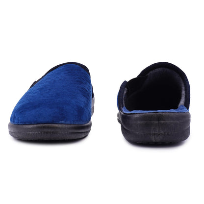 JOMIX Herren Hausschuhe Winter Komfort Warme Pantoffeln Rutschfeste Hausschuhe für drinnen & draußen Mit rutschfeste Gummisohle