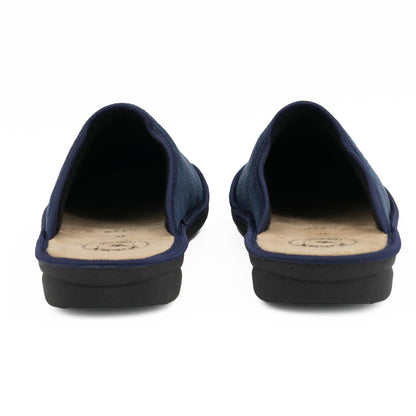 JOMIX Herren Hausschuhe Winter Komfort Warme Pantoffeln Rutschfeste Hausschuhe für drinnen & draußen Mit rutschfeste Gummisohle