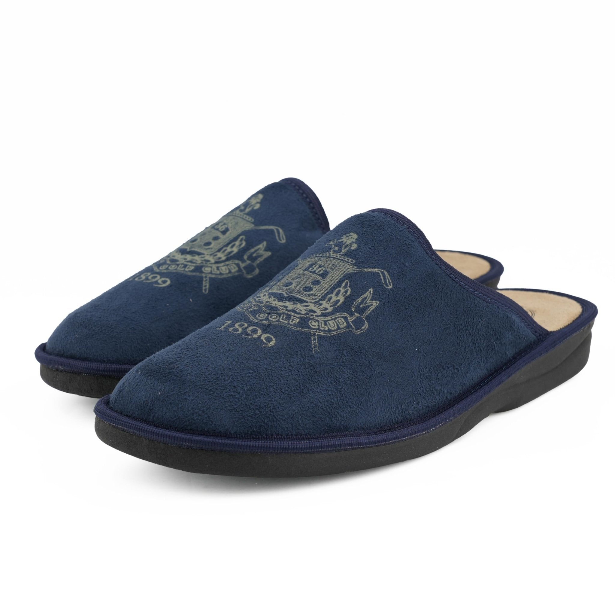 JOMIX Herren Hausschuhe Winter Komfort Warme Pantoffeln Rutschfeste Hausschuhe für drinnen & draußen Mit rutschfeste Gummisohle