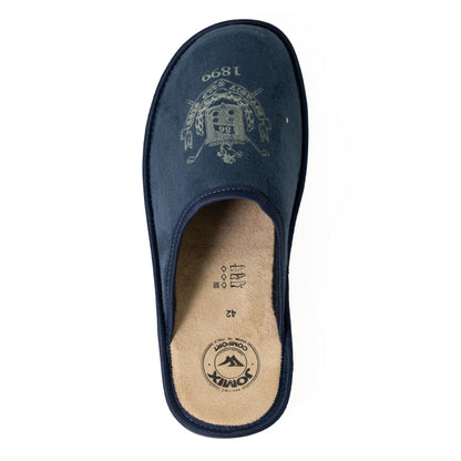 JOMIX Herren Hausschuhe Winter Komfort Warme Pantoffeln Rutschfeste Hausschuhe für drinnen & draußen Mit rutschfeste Gummisohle