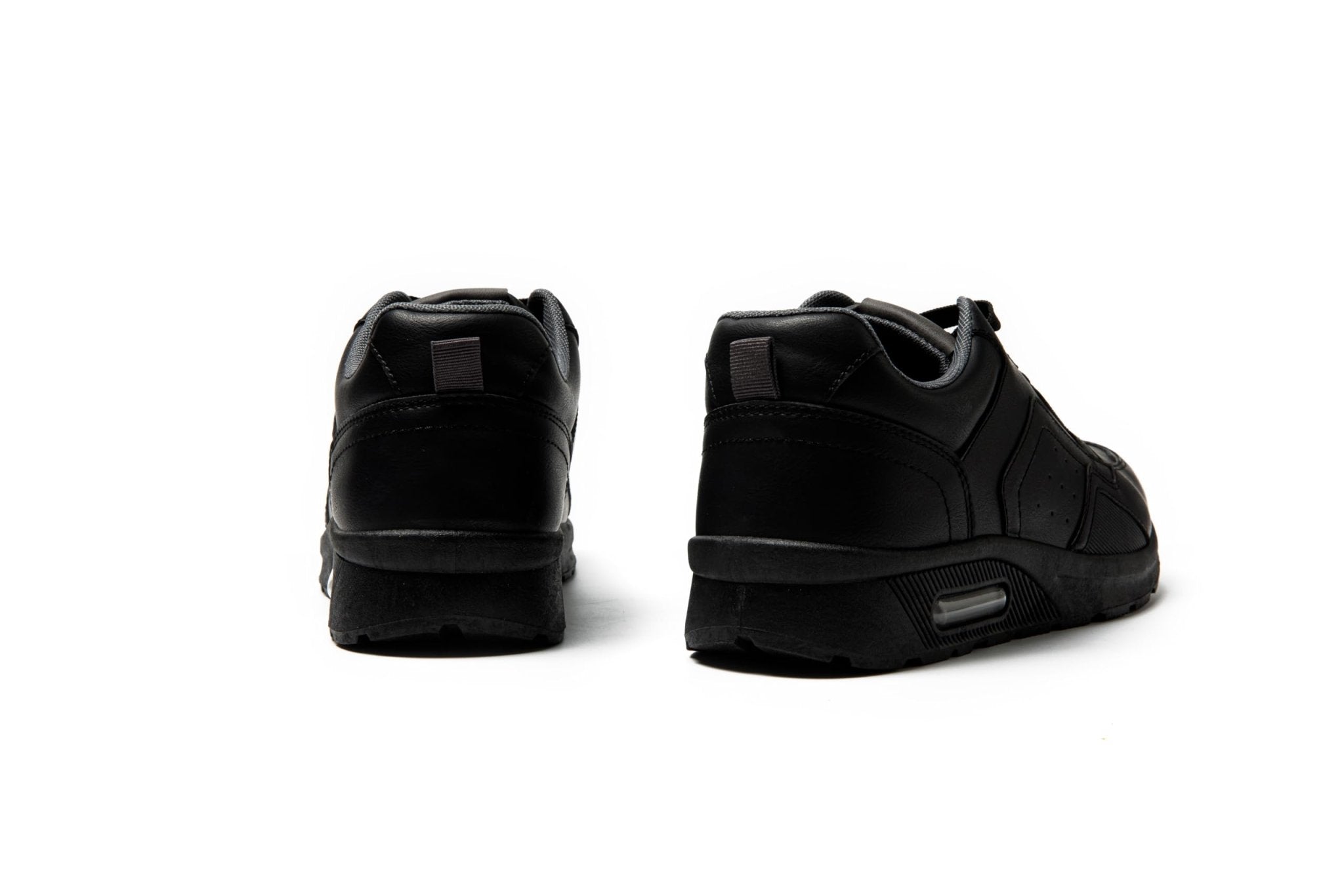 JOMIX Herren Sneakers Sportschuhe mit Luftpolster Leder Freizeitschuhe Leichte Laufschuhe Joggingschuhe Straßenlaufschuhe Gym Fitness