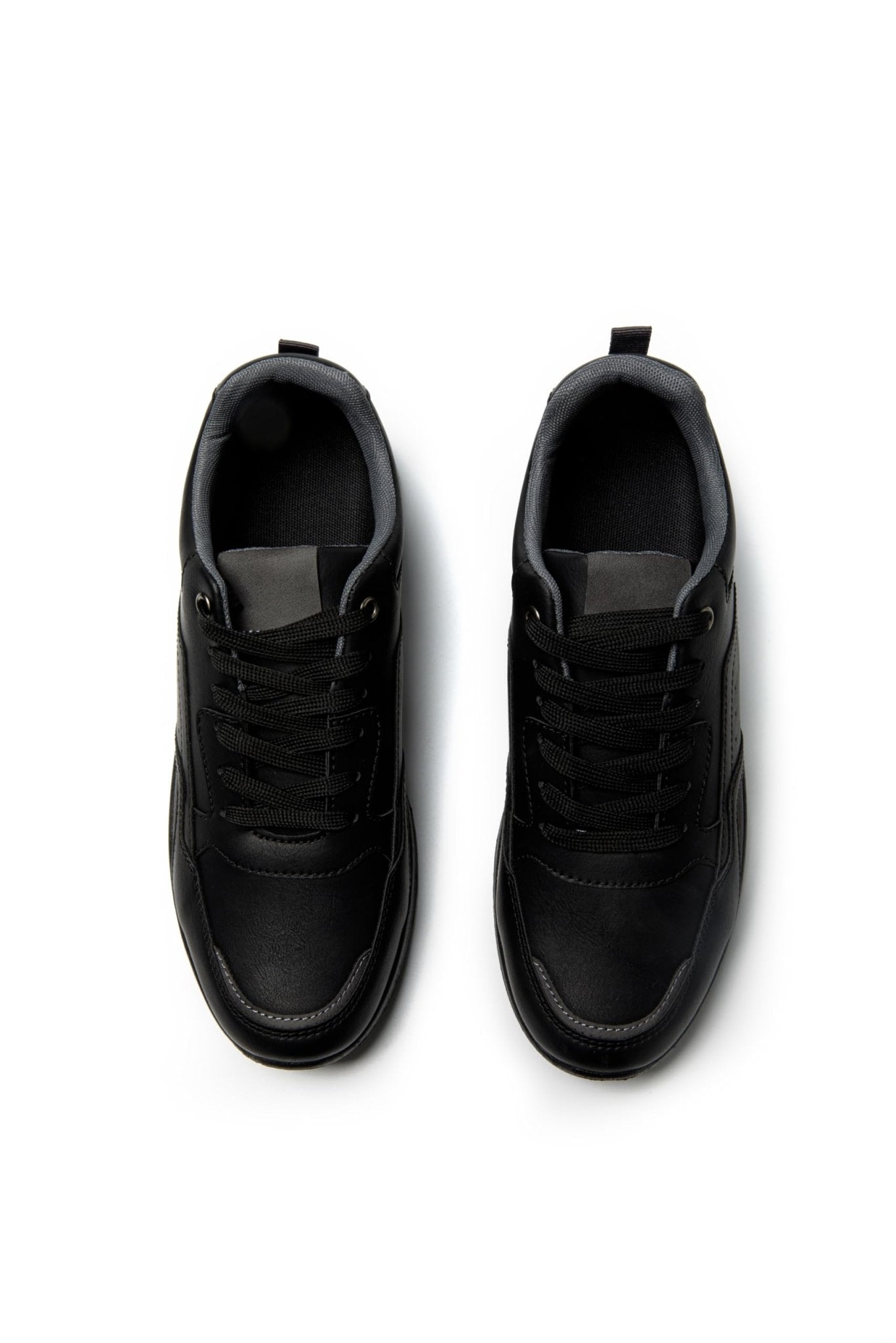 JOMIX Herren Sneakers Sportschuhe mit Luftpolster Leder Freizeitschuhe Leichte Laufschuhe Joggingschuhe Straßenlaufschuhe Gym Fitness