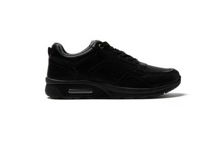 JOMIX Herren Sneakers Sportschuhe mit Luftpolster Leder Freizeitschuhe Leichte Laufschuhe Joggingschuhe Straßenlaufschuhe Gym Fitness