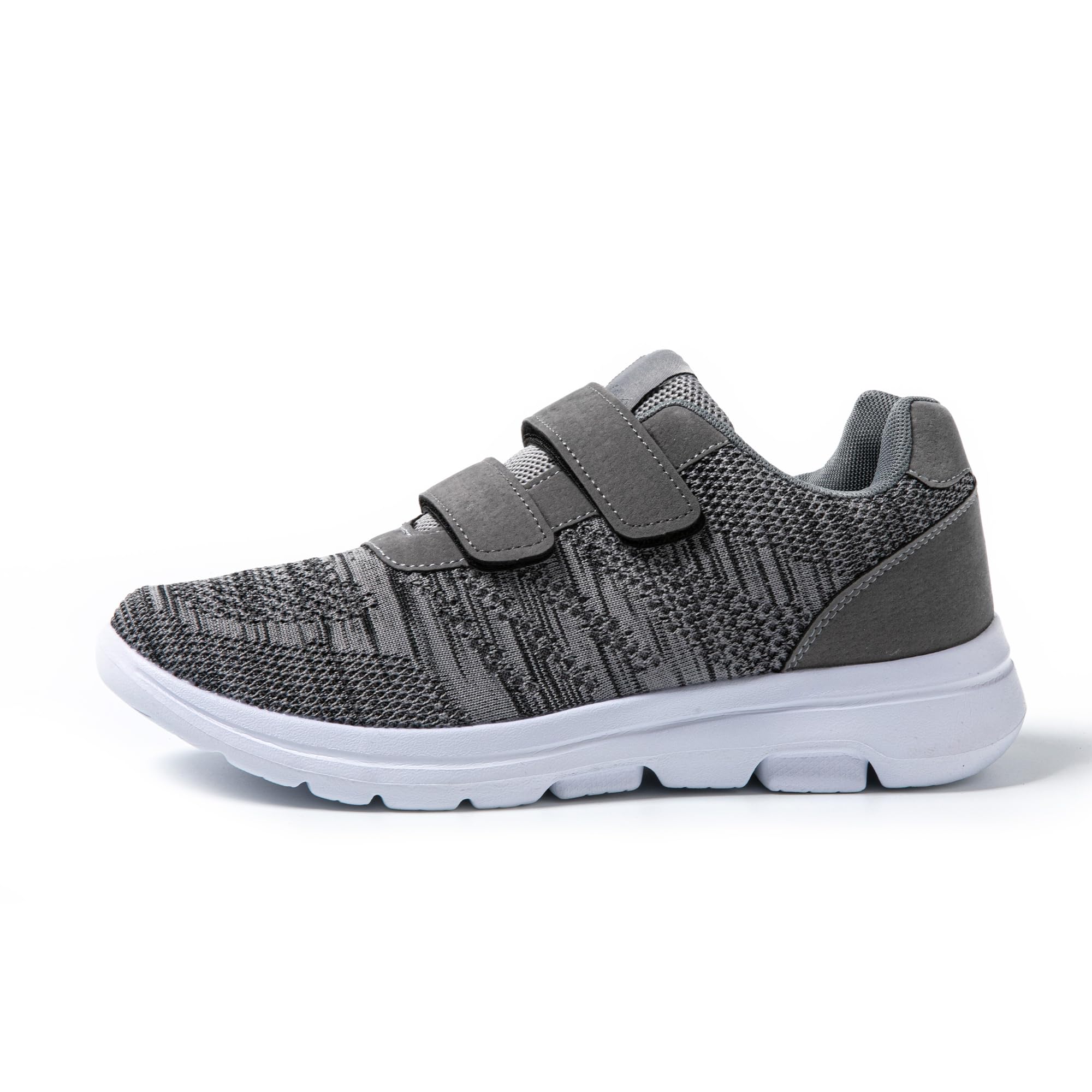 JOMIX Herren Sportschuhe mit Klettverschluss Leichte Turnschuhe Atmungsaktiv Laufschuhe Sneaker Walking Fitness Freizeitschuhe