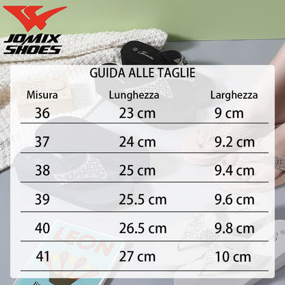 JOMIX Infradito Donna Eleganti Ciabatte Zeppa Casa Mare Piscina