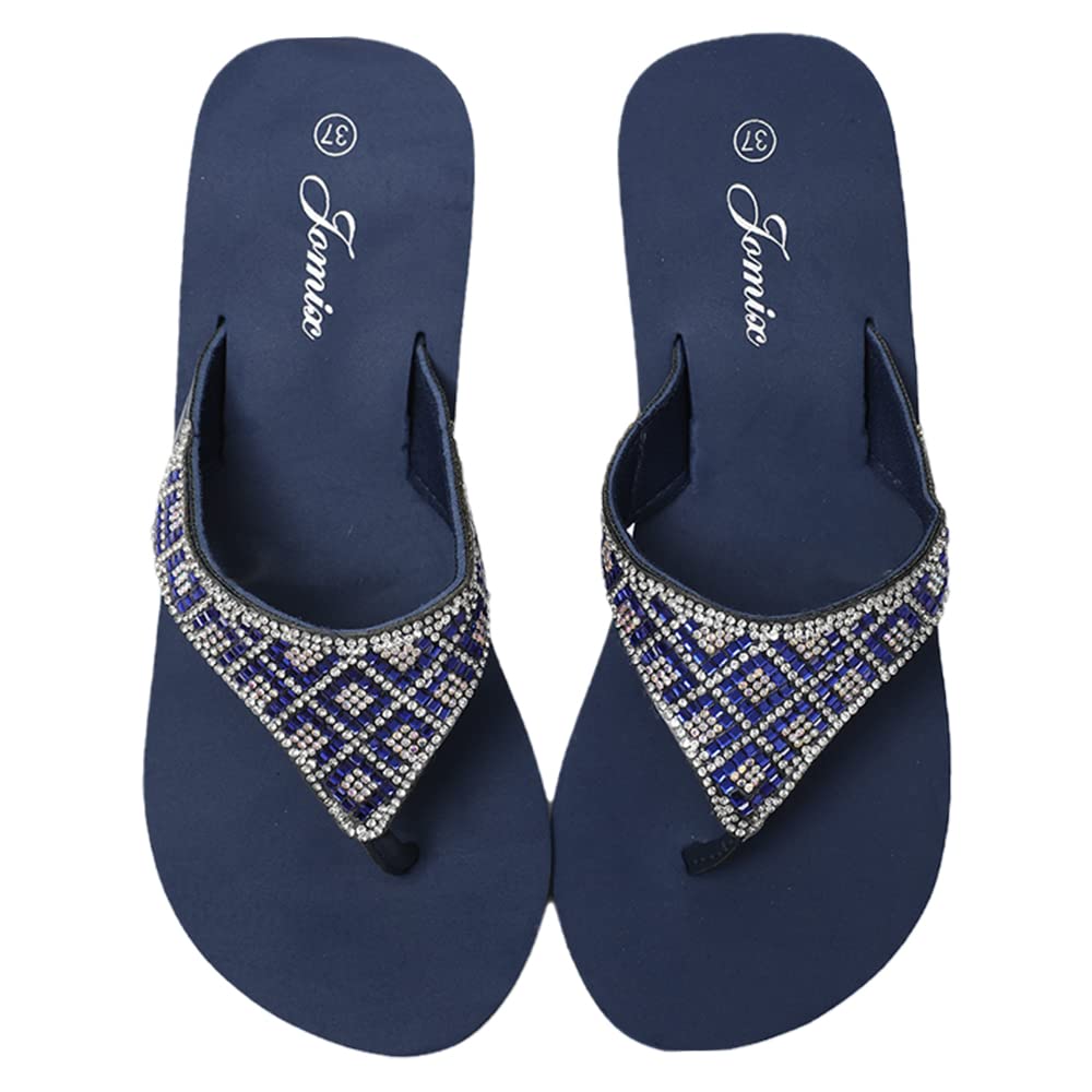 JOMIX Infradito Donna Eleganti Ciabatte Zeppa Casa Mare Piscina