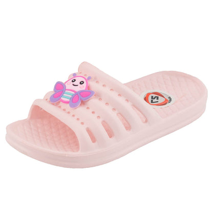 JOMIX Kinder Schlappen Jungen und Mädchen Sommer Bunte Dinosaurier Sandalen Weiche Badelatschen Badeschlappen Schwimmbad Meer Strand