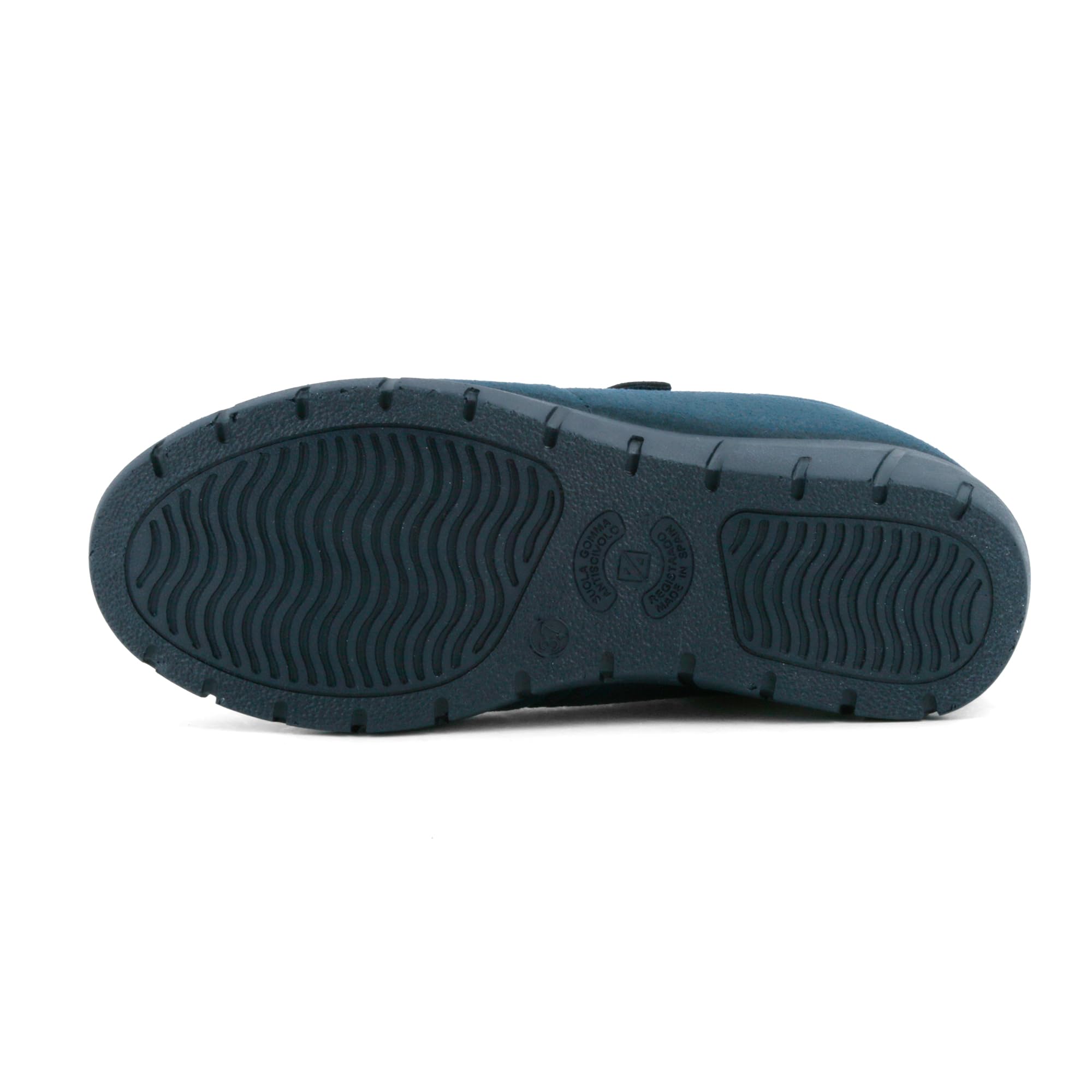 JOMIX Klettschuhe Damen Bequeme mit Doppel Klettverschluss Leichte Freizeitschuhe mit Rutschfester Keilsohle Orthopädische Schnürfrei Komfortschuhe für Alltag Pflege