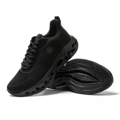 JOMIX Laufschuhe Herren Atmungsaktiv Sportschuhe Rutschfest Sneaker Leichte Turnschuhe Fitness Walkingschuhe Freizeitschuhe