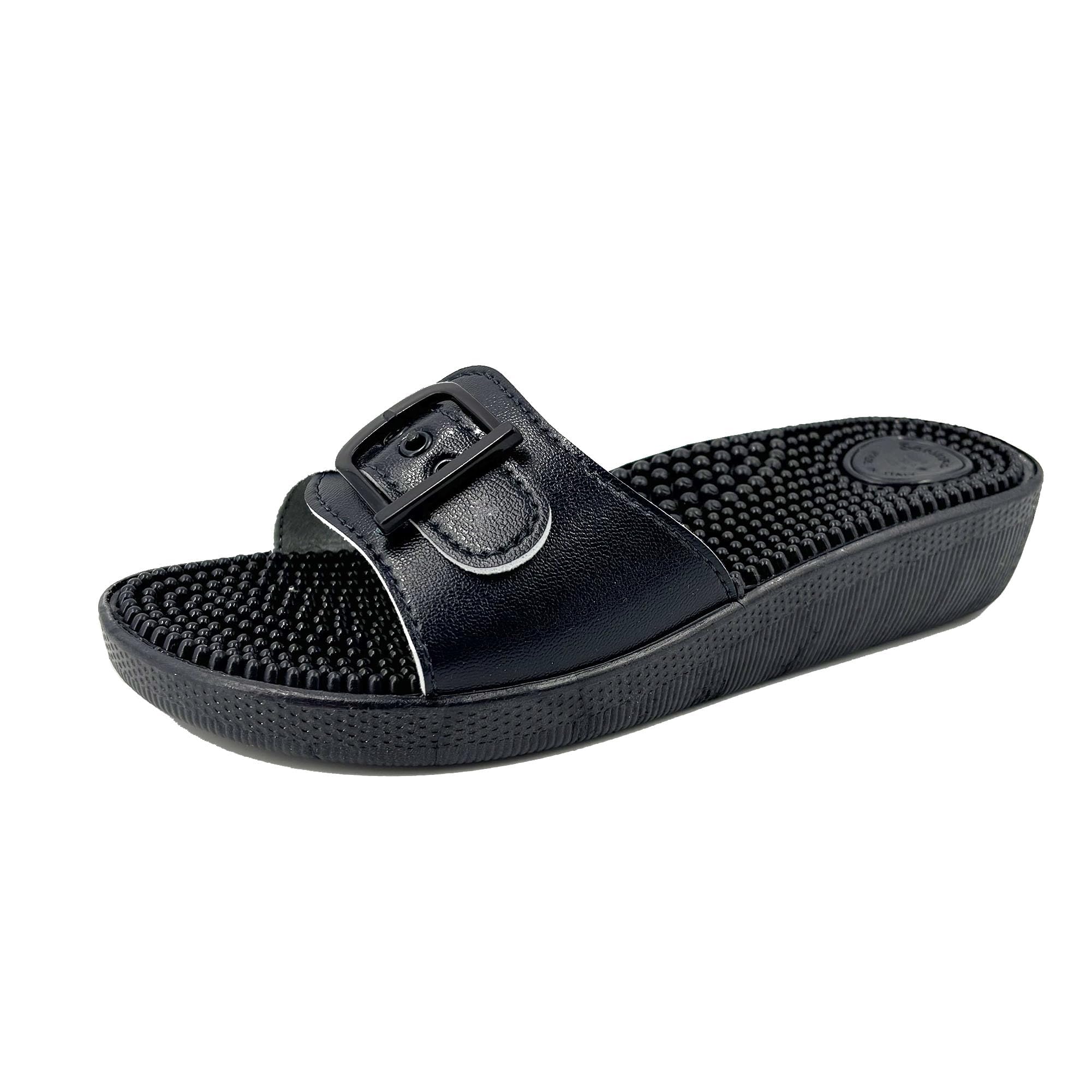 JOMIX Massage Schlappen Damen Weiche Badeschuhe Sommer Pantoletten Slipper Hausschuhe