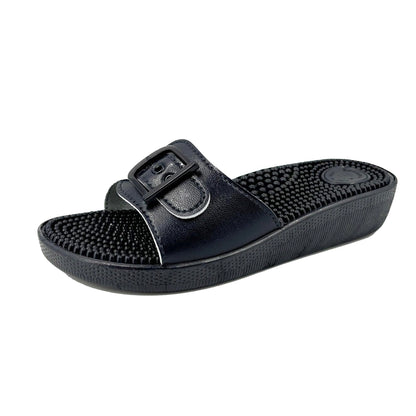 JOMIX Massage Schlappen Damen Weiche Badeschuhe Sommer Pantoletten Slipper Hausschuhe