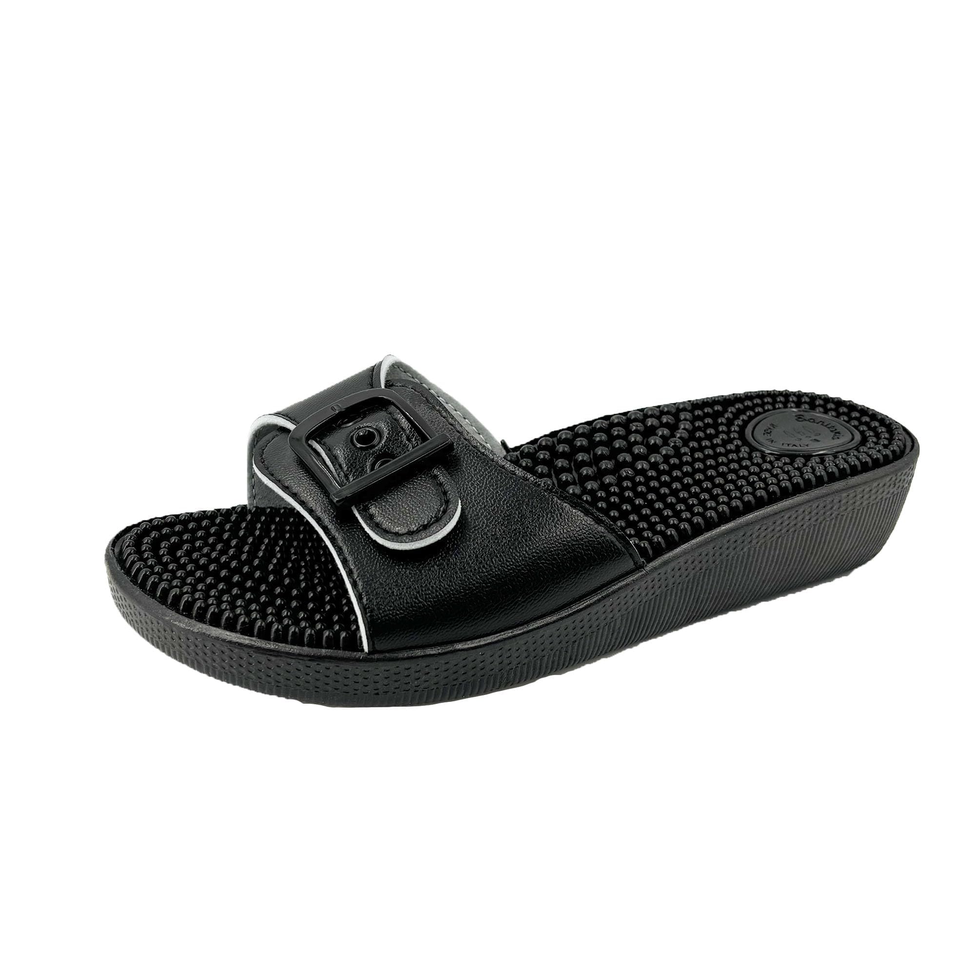 JOMIX Massage Schlappen Damen Weiche Badeschuhe Sommer Pantoletten Slipper Hausschuhe