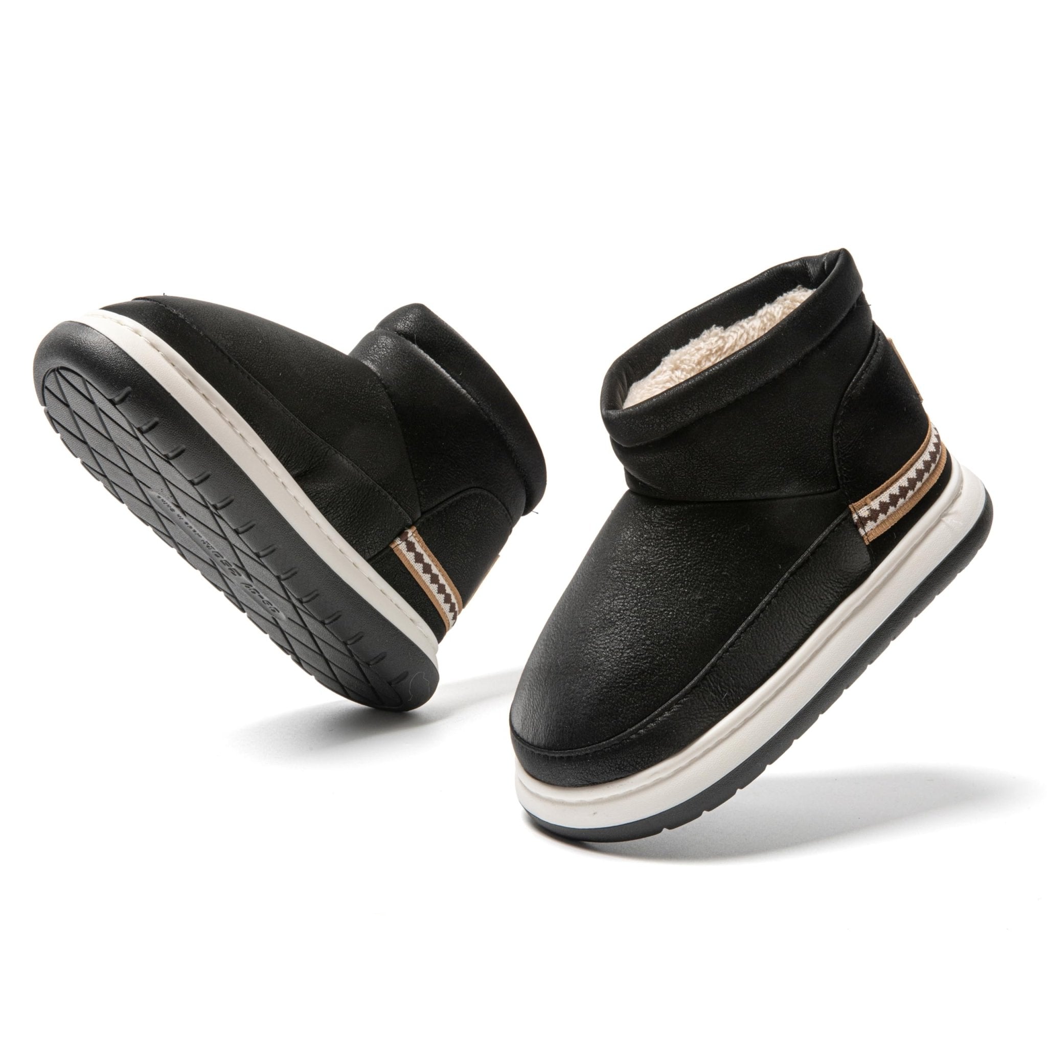 JOMIX Mini - Stiefel für Frauen,Damen Stiefeletten Plateau Boots, Damen Schneestiefel Winterstiefel Snow Boots, Warme mit Fell gefütterte Winterstiefel