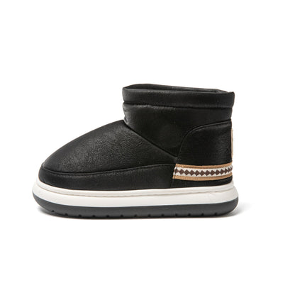 JOMIX Mini - Stiefel für Frauen,Damen Stiefeletten Plateau Boots, Damen Schneestiefel Winterstiefel Snow Boots, Warme mit Fell gefütterte Winterstiefel