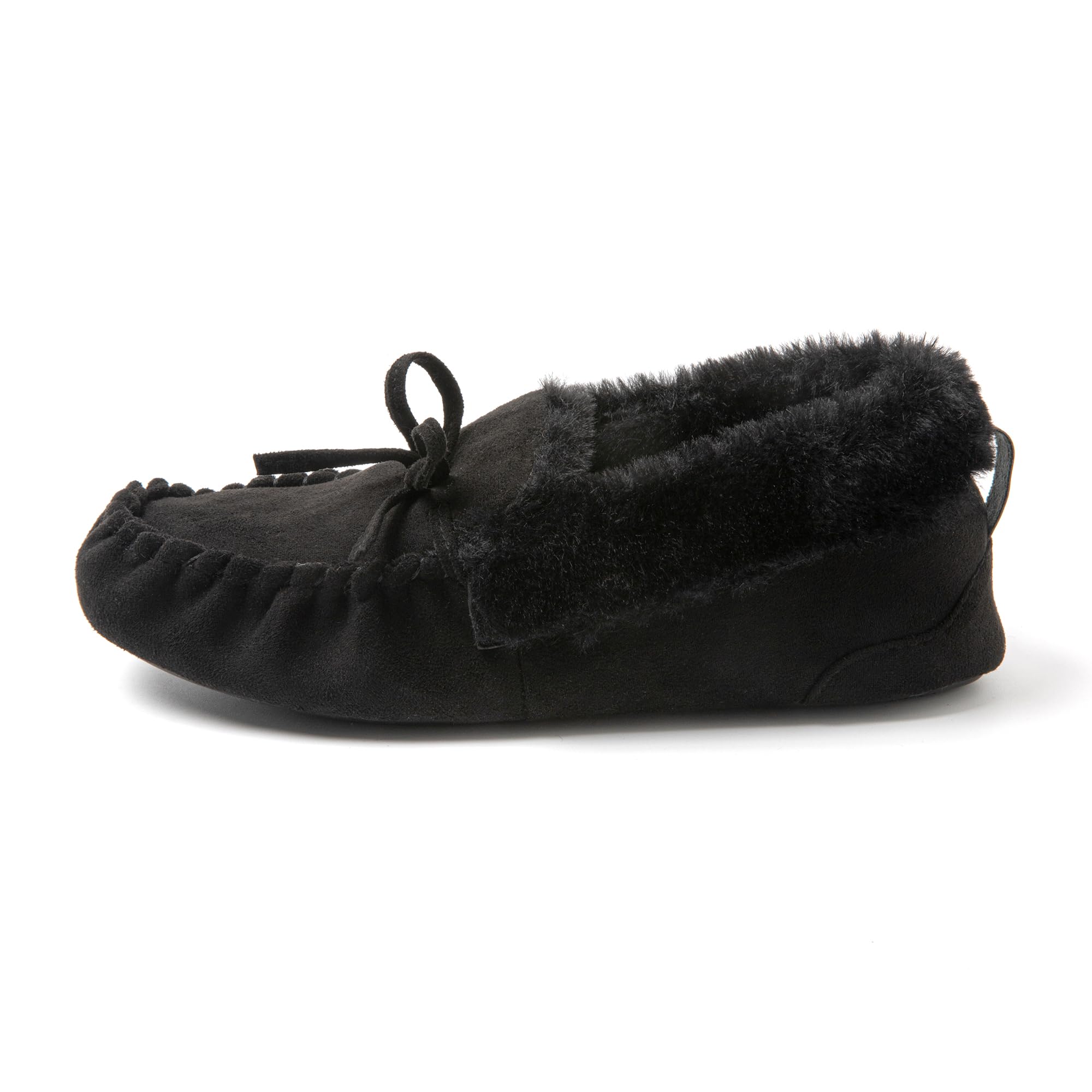 JOMIX Mocassini Invernali Eleganti e Comodi per Donna con Pelliccia Sintetica per Mantenere i Piedi Caldi