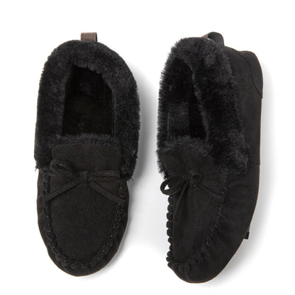 JOMIX Mocassini Invernali Eleganti e Comodi per Donna con Pelliccia Sintetica per Mantenere i Piedi Caldi