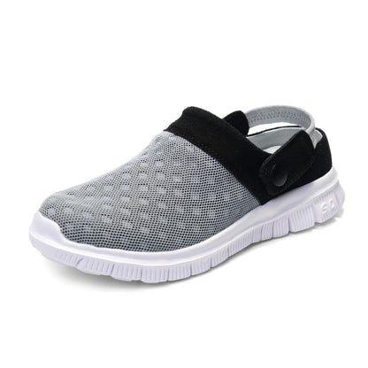 JOMIX Orthopädische Schuhe Damen Gesundheitsschuhe Sandalen Sommer Weiche Hallux Valgus Schuhe mit Fußbett Rutschfeste Hauschuhe