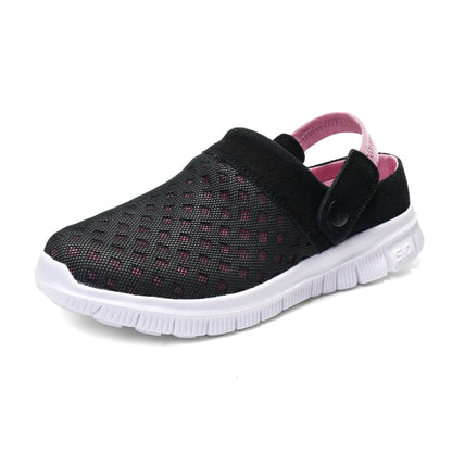 JOMIX Orthopädische Schuhe Damen Gesundheitsschuhe Sandalen Sommer Weiche Hallux Valgus Schuhe mit Fußbett Rutschfeste Hauschuhe