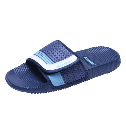 JOMIX Pantoffeln Herren Badelatschen Sommer Schlappen Badeschuhe Pantoletten Leicht Sandalen EVA Badeschlappen Slipper