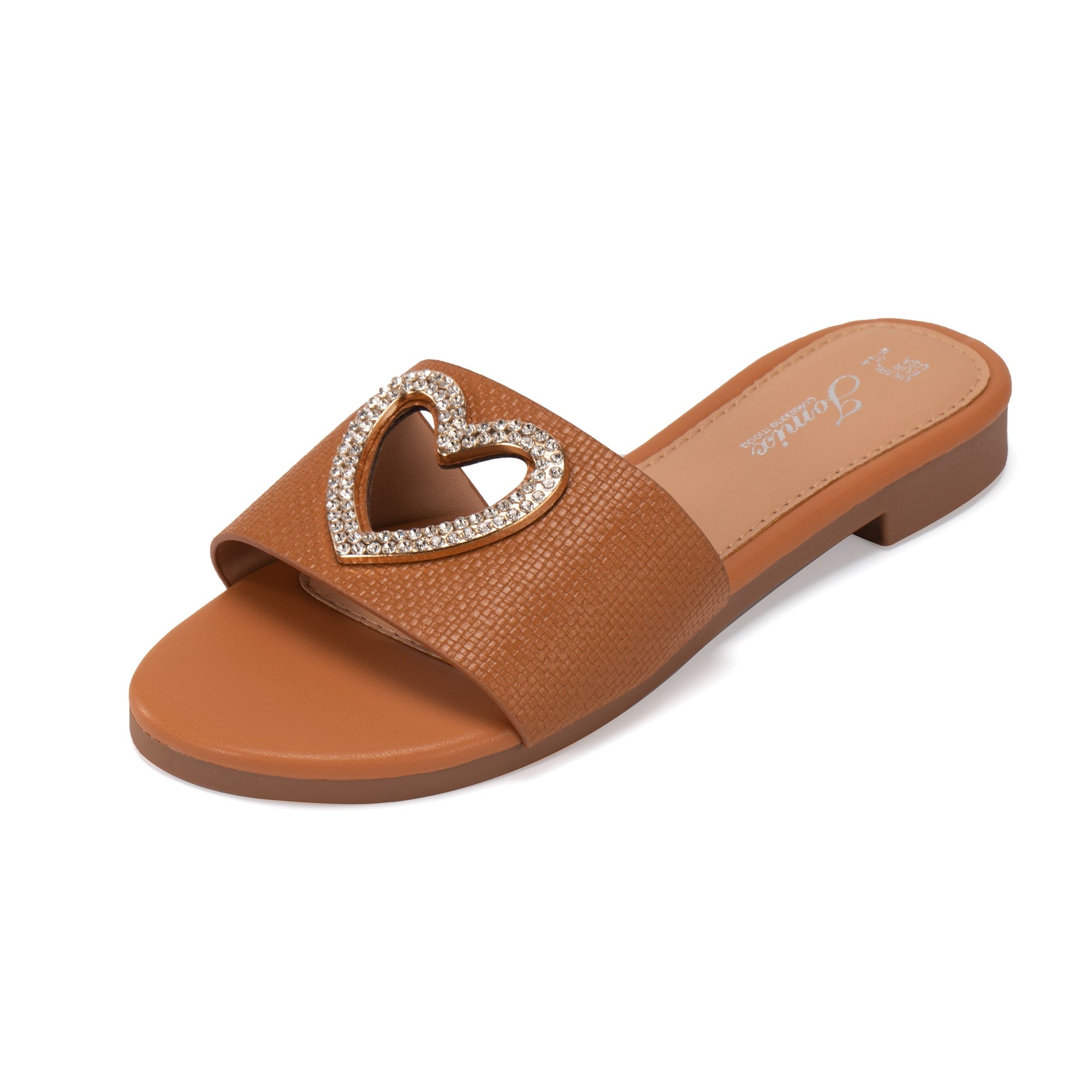 JOMIX Pantofole con tacco alto 2cm, scollatura a cuore, morbido TPR, comodo e di moda WFC250355