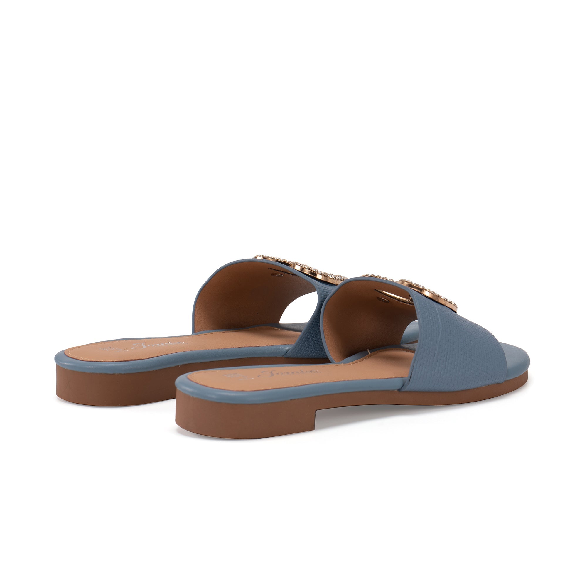 JOMIX Pantofole con tacco alto 2cm, scollatura a cuore, morbido TPR, comodo e di moda WFC250355