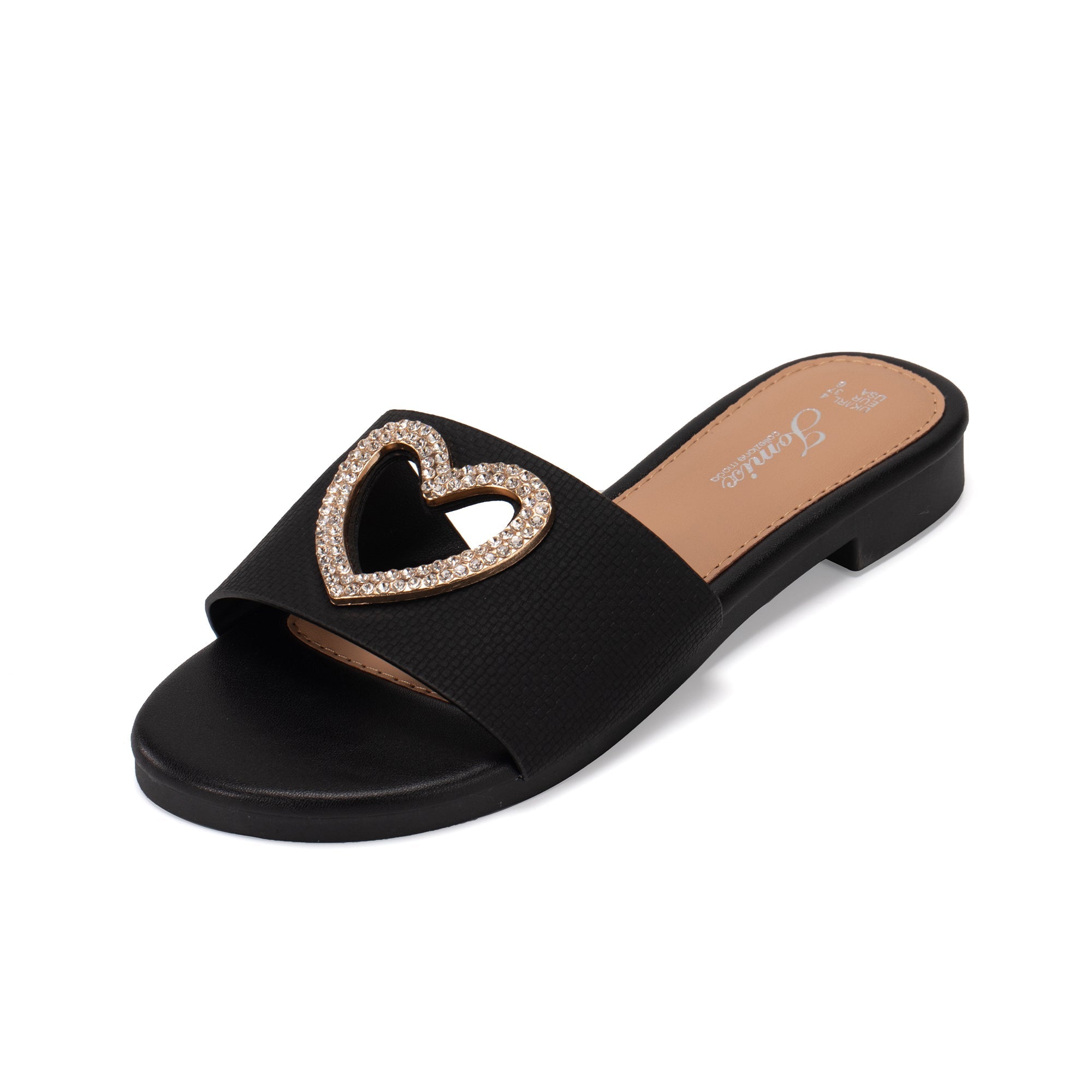 JOMIX Pantofole con tacco alto 2cm, scollatura a cuore, morbido TPR, comodo e di moda WFC250355