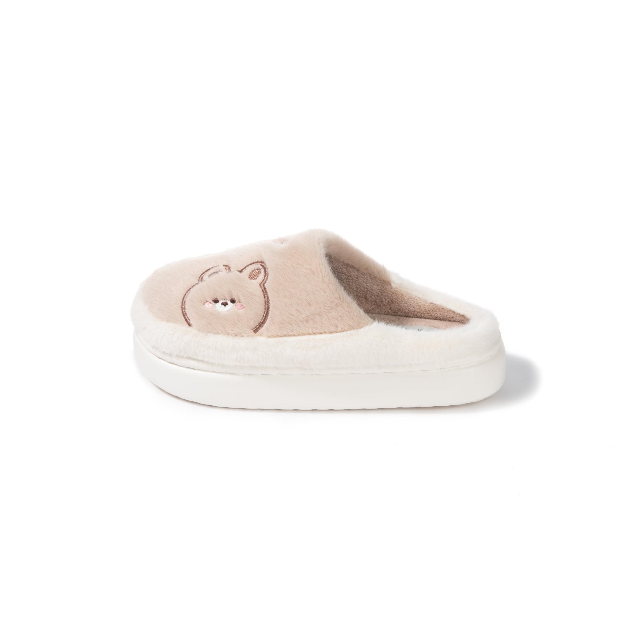 JOMIX Pantofole da Donna Invernali in Pelliccia Sintetica con Motivo Orsetto MD9630