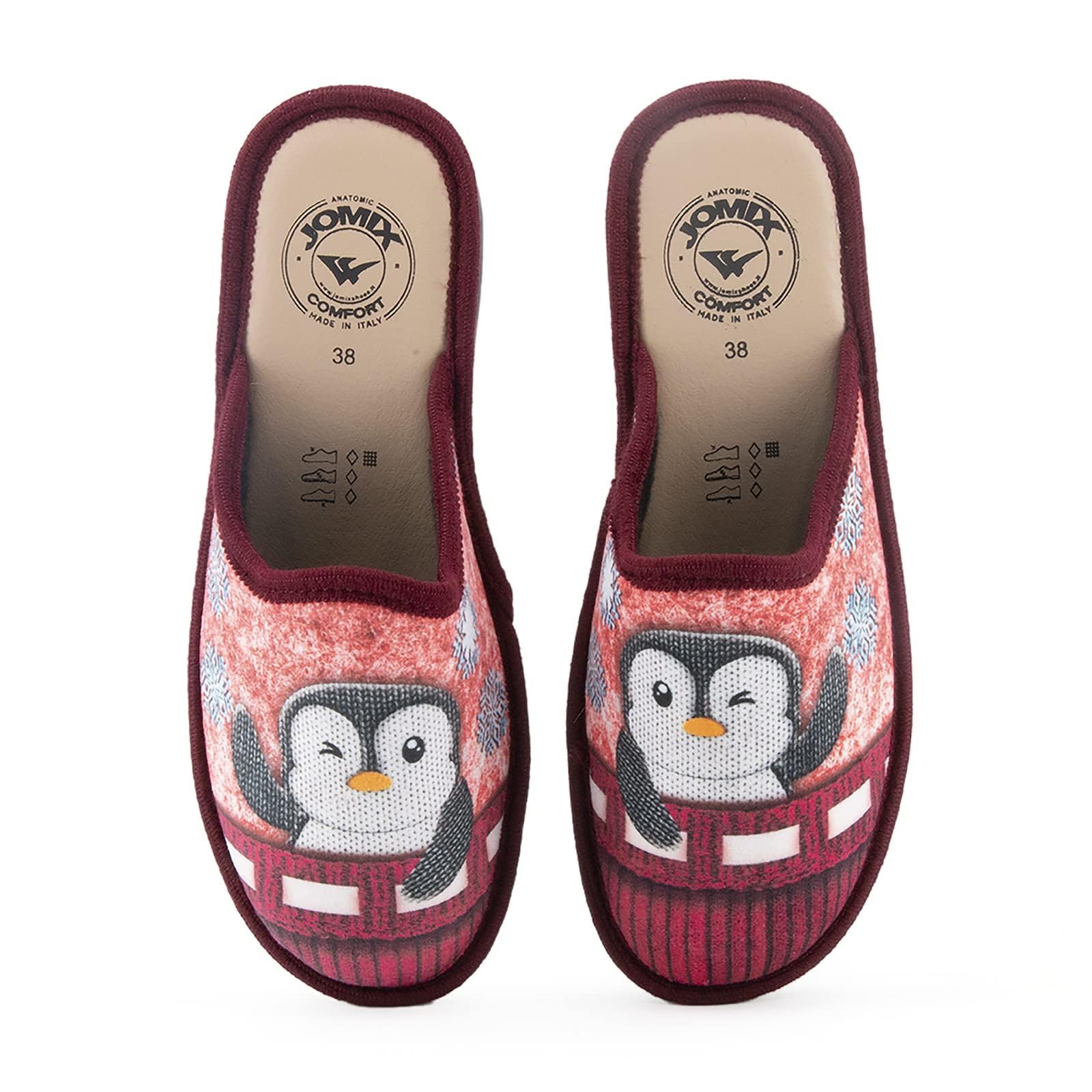 JOMIX Pantofole Donna Casa Comode Ciabatte Anatomiche Made in Italy