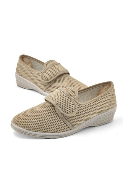 JOMIX Pantofole Donna Estive Ciabatte da Anziani con Strappo Scarpe Lavabile in Lavatrice ITD1892
