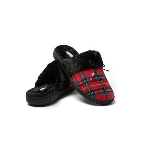 JOMIX Pantofole Donna Invernali Calde Pelose Flat Termiche Comode e Morbide MD1062