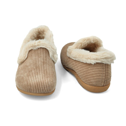 JOMIX Pantofole Donna Invernali Chiuse Ciabatte Ballerine Calde da Casa