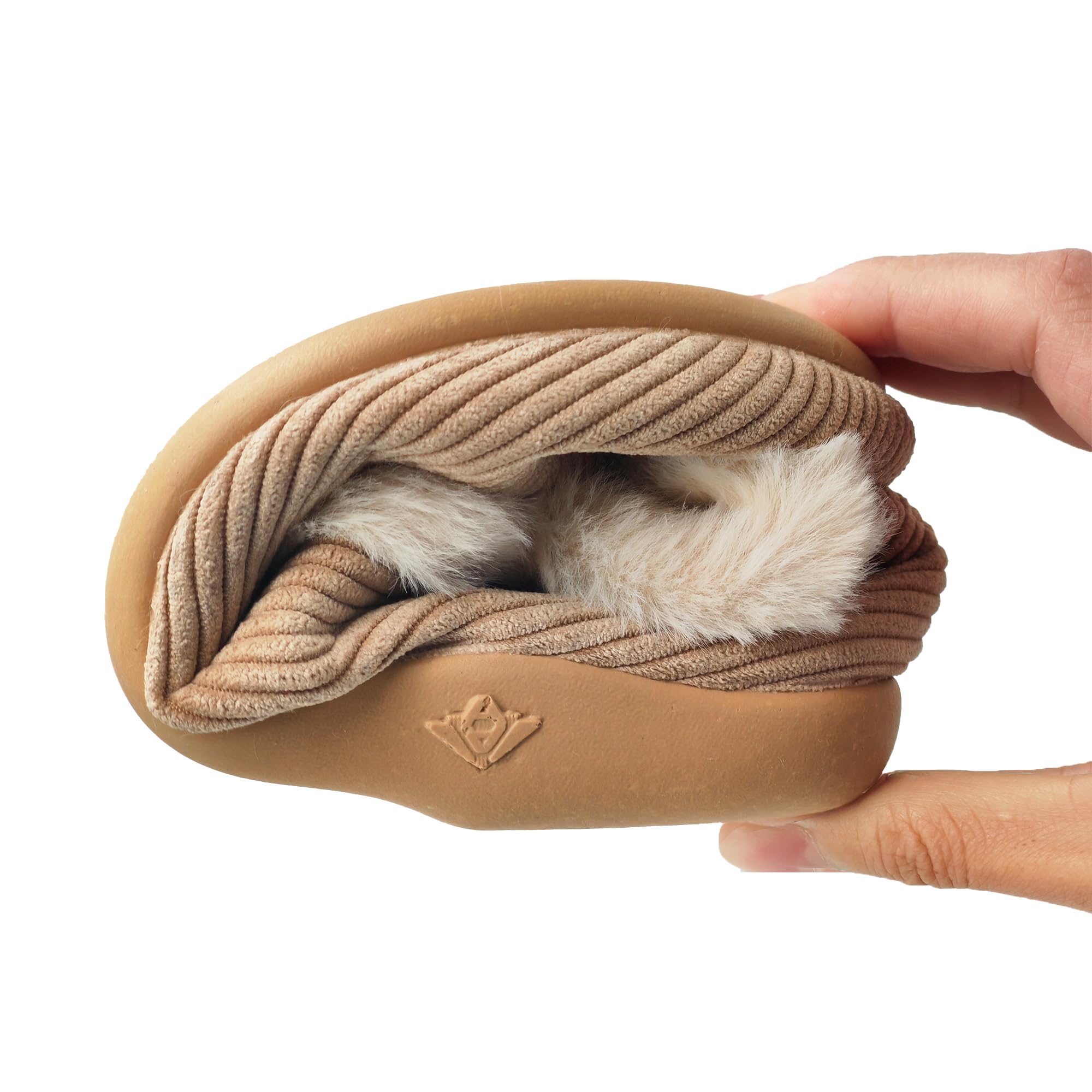 JOMIX Pantofole Donna Invernali Chiuse Ciabatte Ballerine Calde da Casa