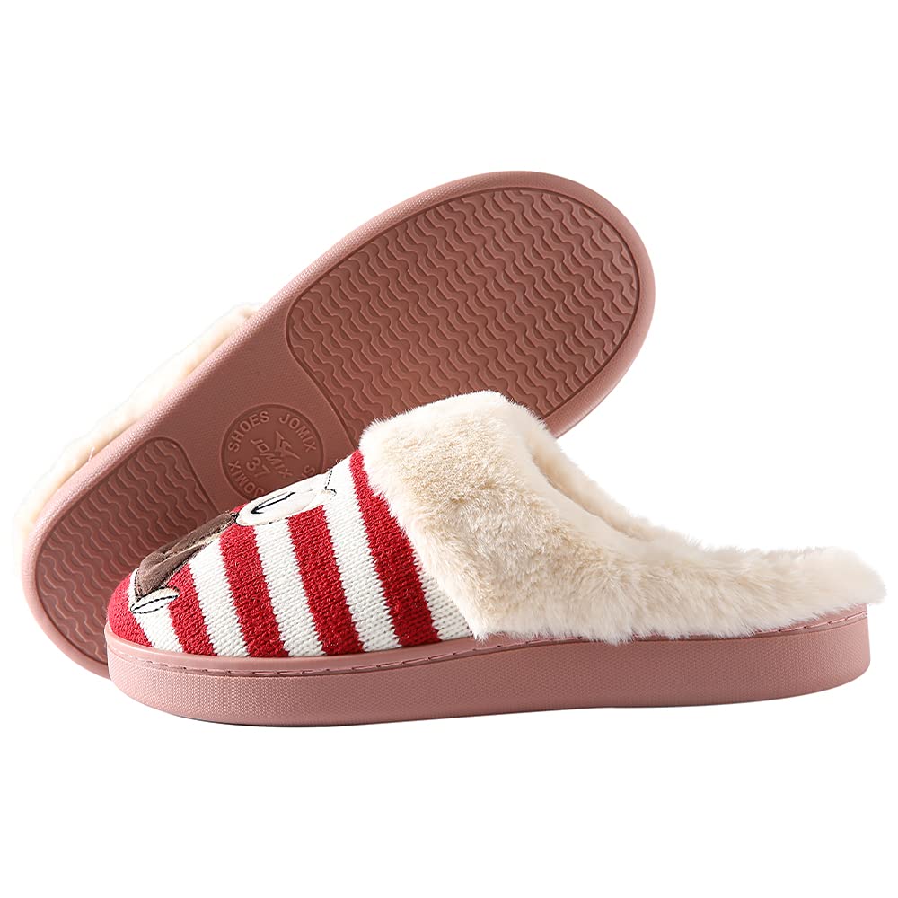 JOMIX Pantofole Donna Invernali Chiuse Ciabatte Casa Pelose