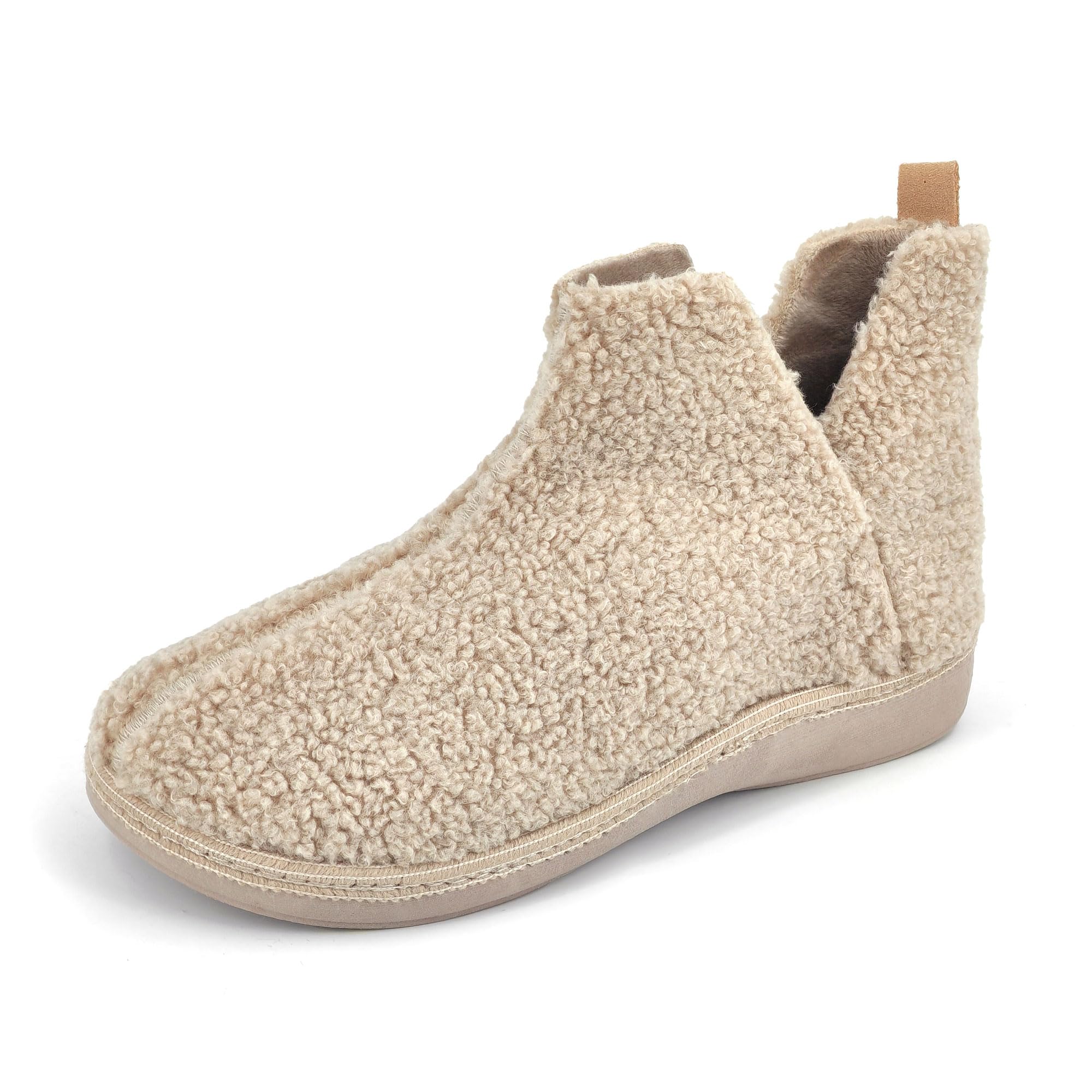 JOMIX Pantofole Donna Invernali Chiuse Ciabatte Stivaletto Calde da Casa