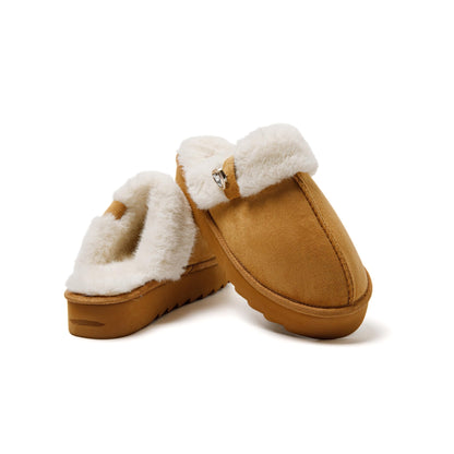 JOMIX Pantofole Donna Invernali Chiusi Ciabatte Pelose Calde da Casa Babbucce Comodo da Inverno MD1008