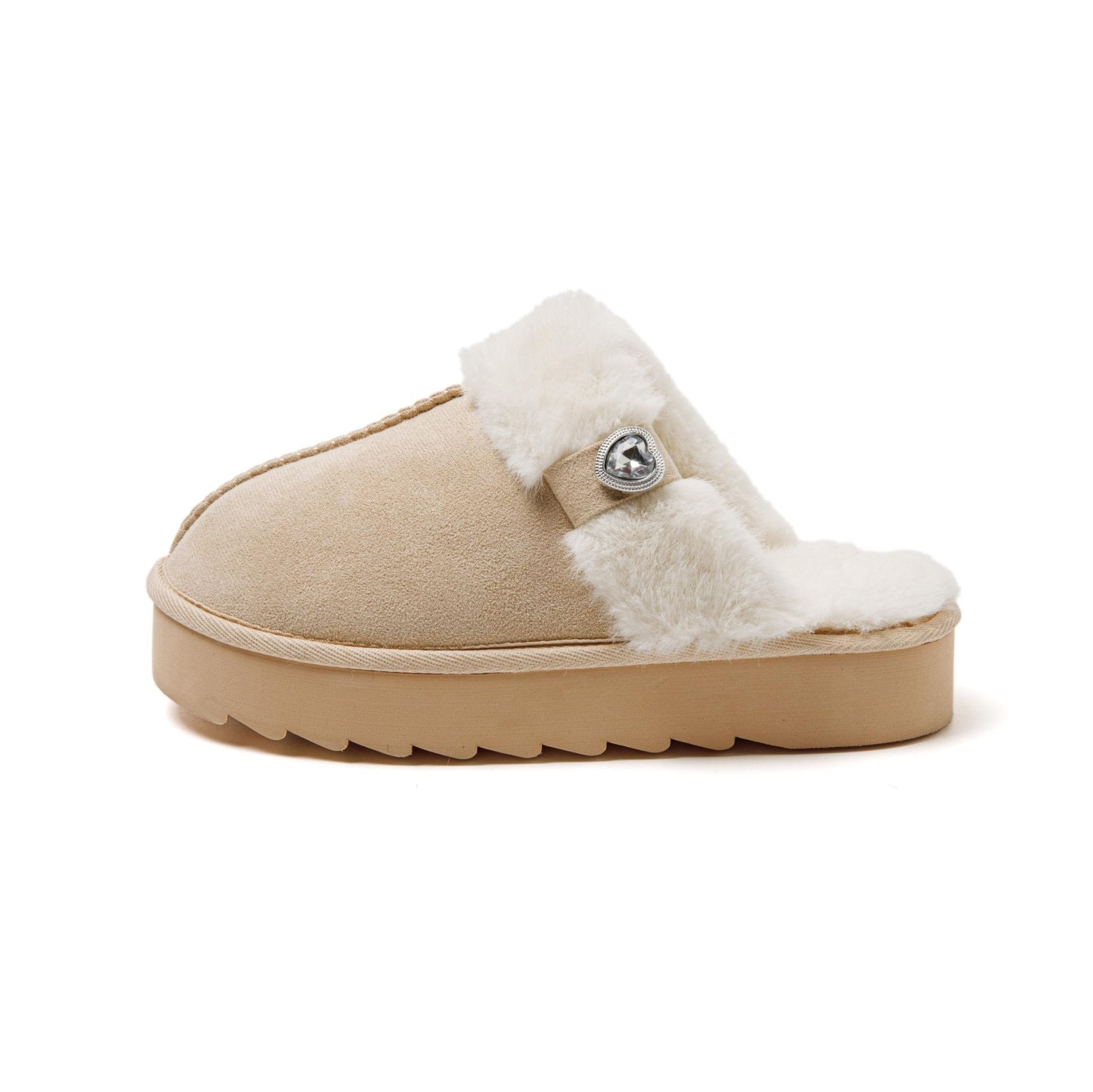 JOMIX Pantofole Donna Invernali Chiusi Ciabatte Pelose Calde da Casa Babbucce Comodo da Inverno MD1008