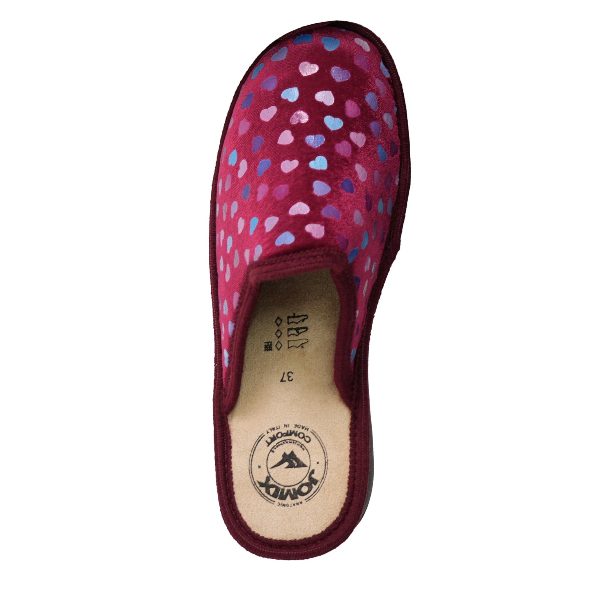 JOMIX Pantofole Donna Invernali Ciabatte Anatomiche Made in Italy