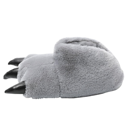 JOMIX Pantofole Donna Invernali Ciabatte Divertente Caldo da Casa Peuche Dinosauro Drago Zampe Pelose Comode Simpatiche