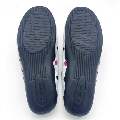 JOMIX Pantofole Donna Invernali Ciabatte Feltro da Casa con Stampa Animale Made in Spagna