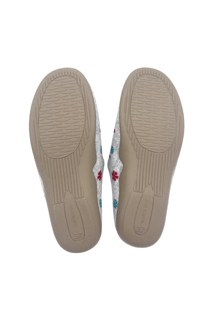 JOMIX Pantofole Donna Invernali Ciabatte Feltro da Casa con Stampa Animale Made in Spagna JX0001 JX0002 JX0003 JX0004 JX0005