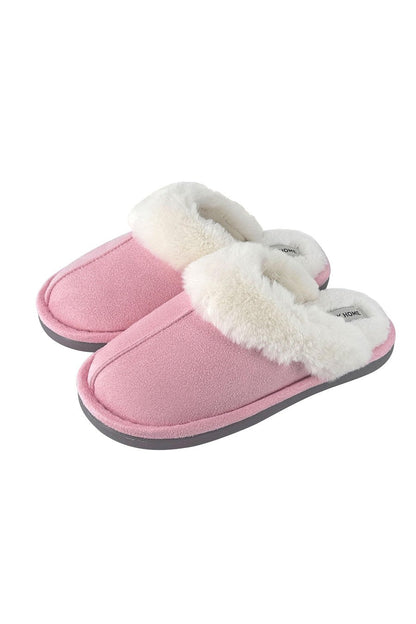 JOMIX Pantofole Donna Invernali Comode Ciabatte Pelose da Casa Calde MD8560