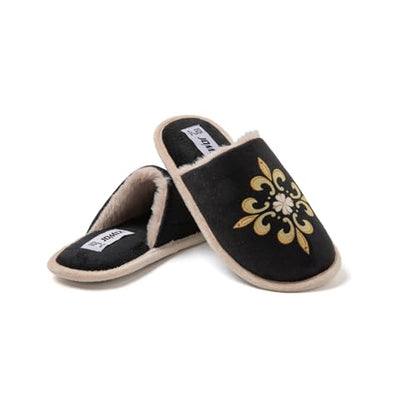 JOMIX Pantofole Donna Invernali da Casa Ciabatte Ragazze Calde Morbide da Inverno